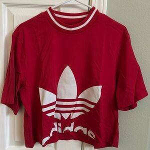 Adidas Cropped Shirt Women’s Large